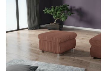 Cerys Fotpall 60 cm - Rosa - Möbler - Fåtölj & stolar - Pall & puff - Fotpallar