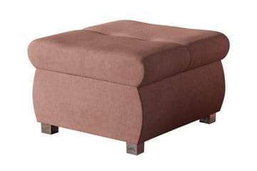 Cerys Fotpall 60 cm - Rosa - Möbler - Fåtölj & stolar - Pall & puff - Fotpallar