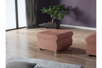 Cerys Fotpall 60 cm - Rosa - Möbler - Fåtölj & stolar - Pall & puff - Fotpallar