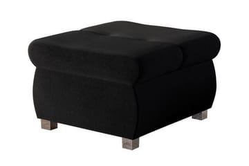 Cerys Fotpall 60 cm - Svart - Möbler - Fåtölj & stolar - Pall & puff - Fotpallar