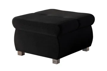 Cerys Fotpall 60 cm - Svart - Möbler - Fåtölj & stolar - Pall & puff - Fotpallar