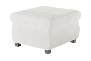 Cerys Fotpall 60 cm - Vit - Möbler - Fåtölj & stolar - Pall & puff - Fotpallar