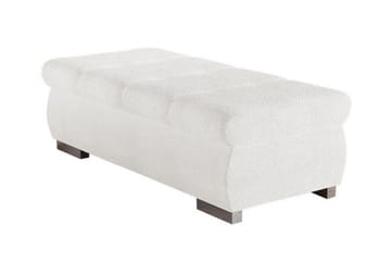 Cerys Fotpall 60 cm - Vit - Möbler - Fåtölj & stolar - Pall & puff - Fotpallar