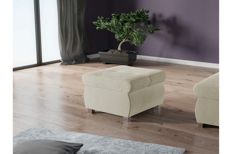 Cerys Fotpall 60 cm - Möbler - Fåtölj & stolar - Pall & puff - Fotpallar