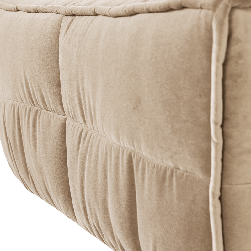 Fotpall Cluster 104 cm - Beige - Möbler - Fåtölj & stolar - Pall & puff - Fotpallar