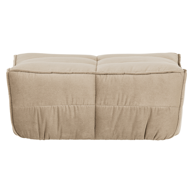 Fotpall Cluster 104 cm - Beige - Möbler - Fåtölj & stolar - Pall & puff - Fotpallar