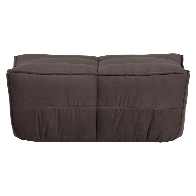 Fotpall Cluster 104 cm - Chokladbrun - Möbler - Fåtölj & stolar - Pall & puff - Fotpallar