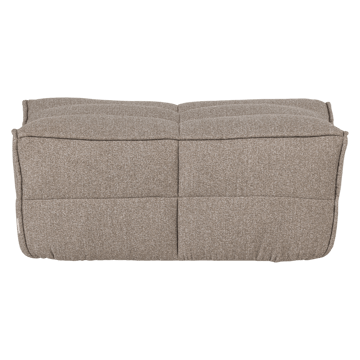 Fotpall Cluster 104 cm - Khakibrun - Möbler - Fåtölj & stolar - Pall & puff - Fotpallar