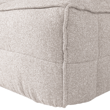 Fotpall Cluster 104 cm - Sandbeige - Möbler - Fåtölj & stolar - Pall & puff - Fotpallar