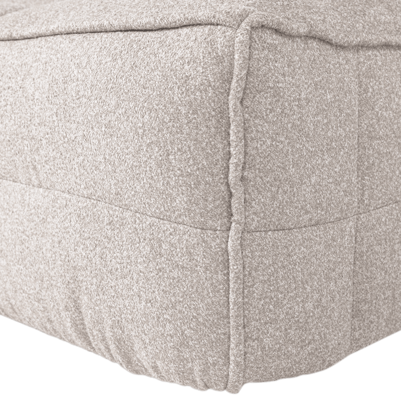 Fotpall Cluster 104 cm - Sandbeige - Möbler - Fåtölj & stolar - Pall & puff - Fotpallar