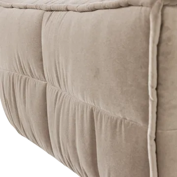 Fotpall Cluster 104 cm - Taupe - Möbler - Fåtölj & stolar - Pall & puff - Fotpallar