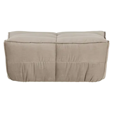 Fotpall Cluster 104 cm - Taupe - Möbler - Fåtölj & stolar - Pall & puff - Fotpallar