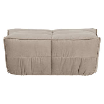 Fotpall Cluster 104 cm - Taupe - Möbler - Fåtölj & stolar - Pall & puff - Fotpallar