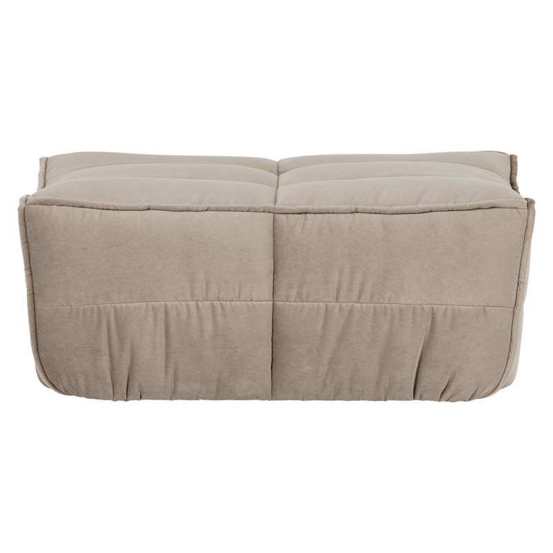 Fotpall Cluster 104 cm - Taupe - Möbler - Fåtölj & stolar - Pall & puff - Fotpallar