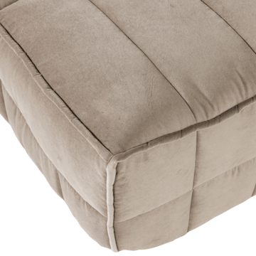 Fotpall Cluster 104 cm - Taupe - Möbler - Fåtölj & stolar - Pall & puff - Fotpallar