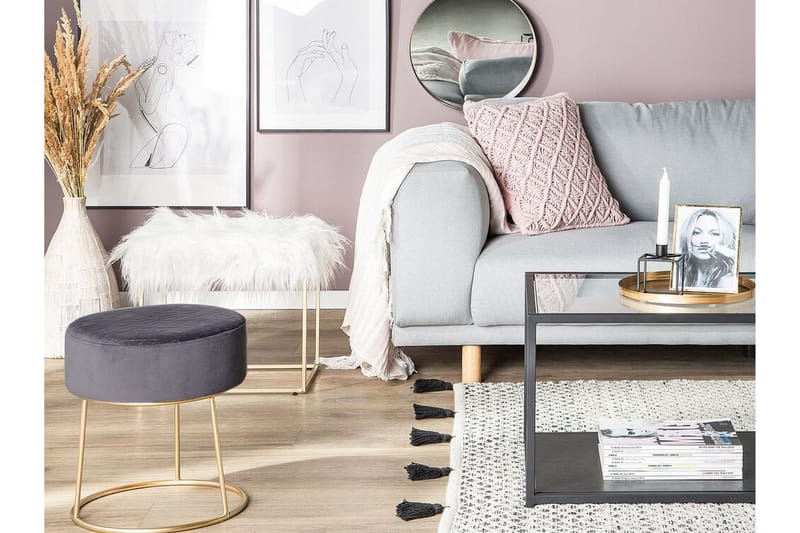 Colonsay Fotpall - Vit - Möbler - Fåtölj & stolar - Pall & puff - Fotpallar