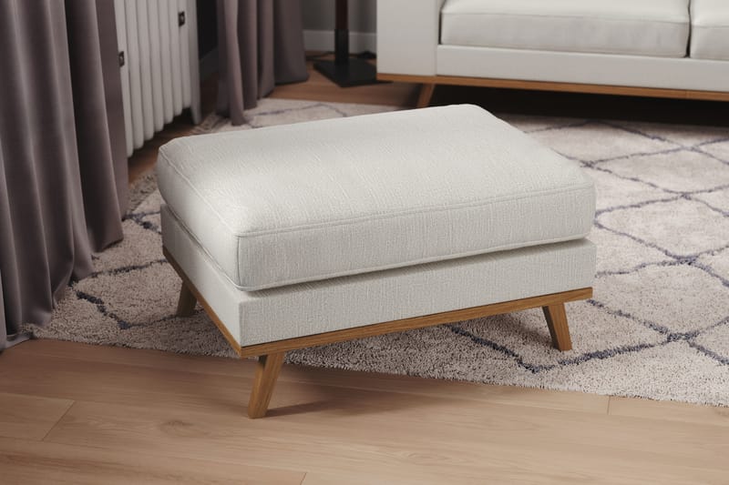 Copenhagen Fotpall - Beige - Möbler - Fåtölj & stolar - Pall & puff - Fotpallar
