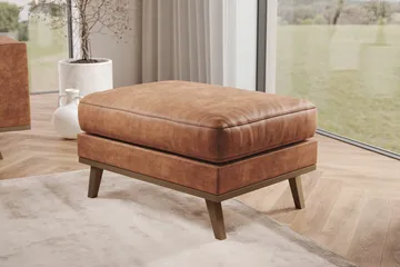 Copenhagen Fotpall - Brun - Möbler - Fåtölj & stolar - Pall & puff - Fotpallar