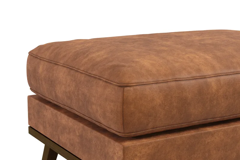 Copenhagen Fotpall - Brun - Möbler - Fåtölj & stolar - Pall & puff - Fotpallar