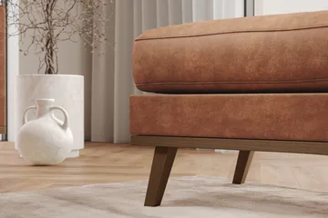 Copenhagen Fotpall - Brun - Möbler - Fåtölj & stolar - Pall & puff - Fotpallar