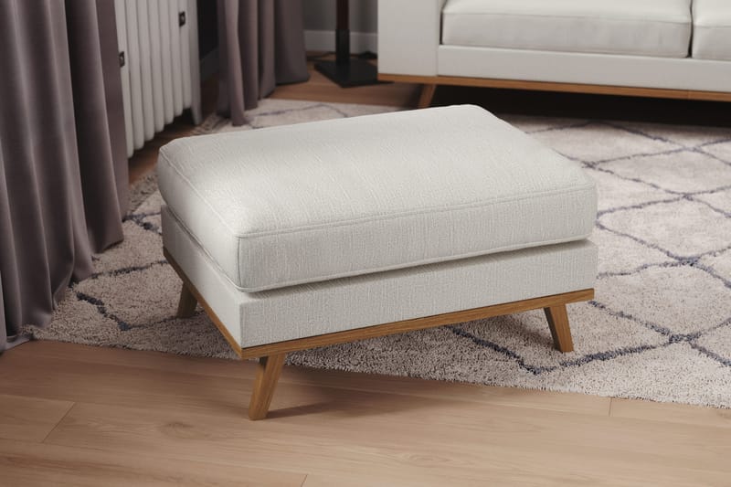 Copenhagen Fotpall - Linnebeige - Möbler - Fåtölj & stolar - Pall & puff - Fotpallar