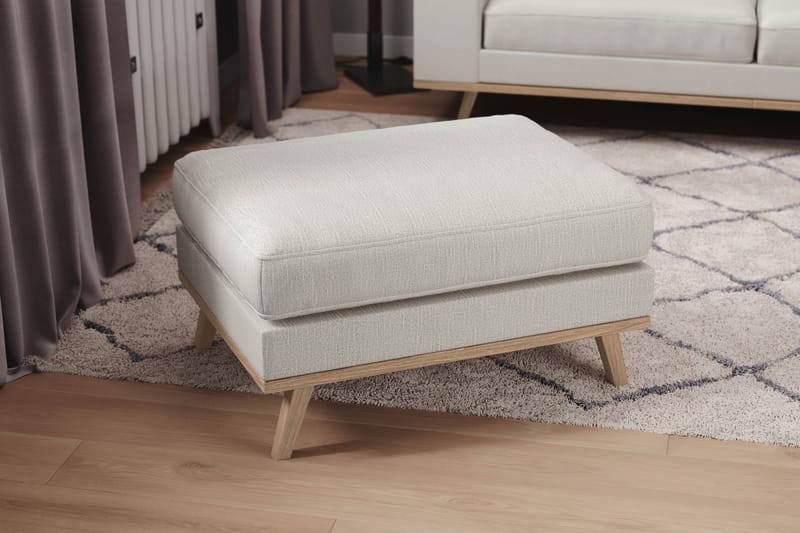 Copenhagen Fotpall - Linnebeige - Möbler - Fåtölj & stolar - Pall & puff - Fotpallar