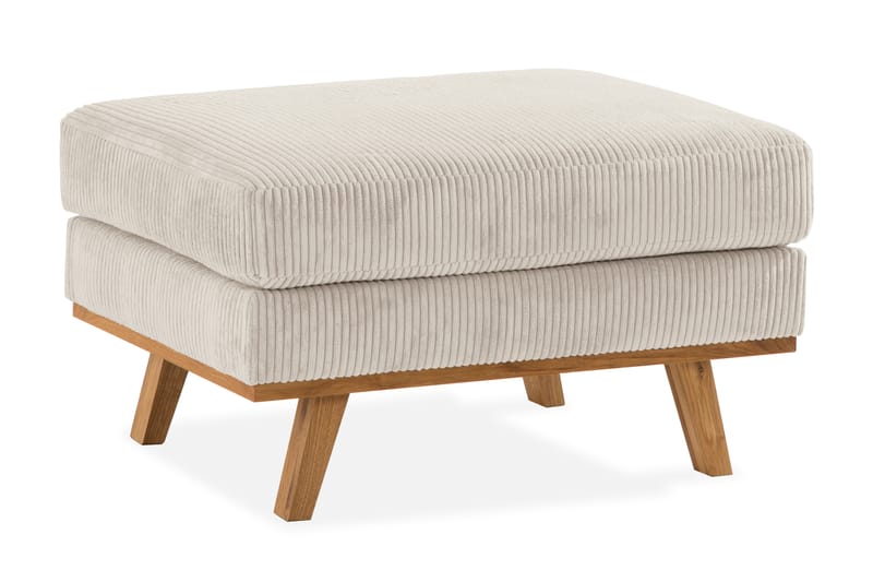 Copenhagen Fotpall Manchester - Beige - Möbler - Fåtölj & stolar - Pall & puff - Fotpallar