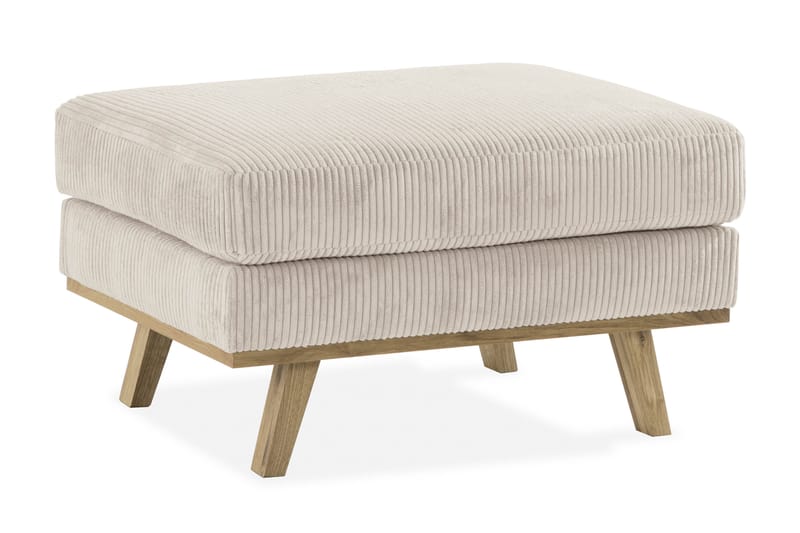 Copenhagen Fotpall Manchester - Beige - Möbler - Fåtölj & stolar - Pall & puff - Fotpallar