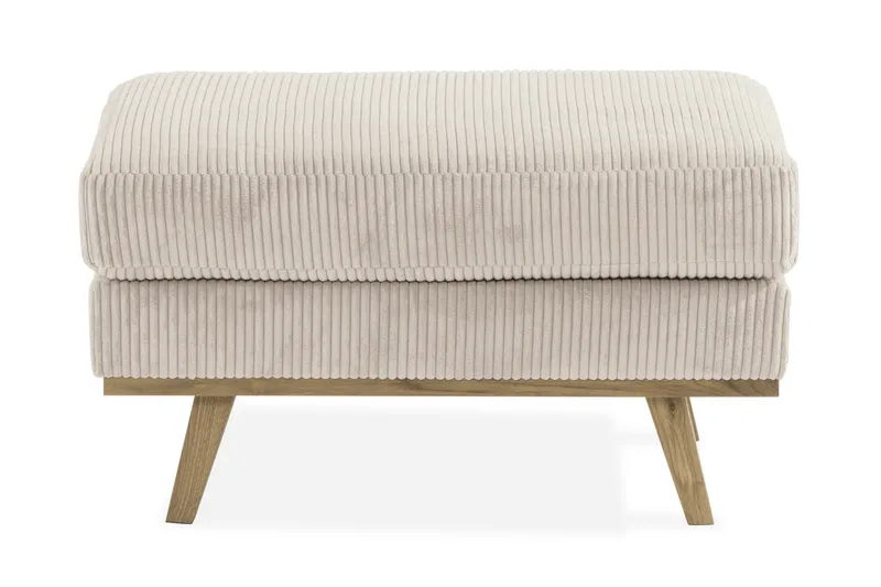 Copenhagen Fotpall Manchester - Beige - Möbler - Fåtölj & stolar - Pall & puff - Fotpallar
