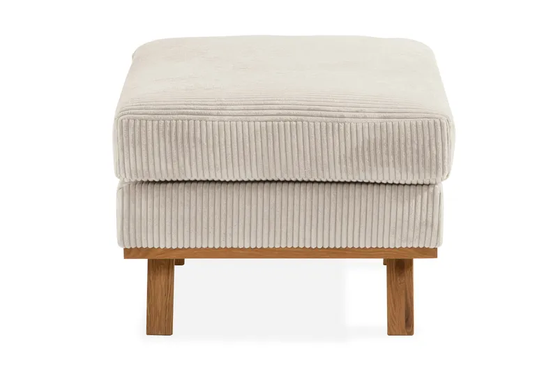 Copenhagen Fotpall Manchester - Beige - Möbler - Fåtölj & stolar - Pall & puff - Fotpallar