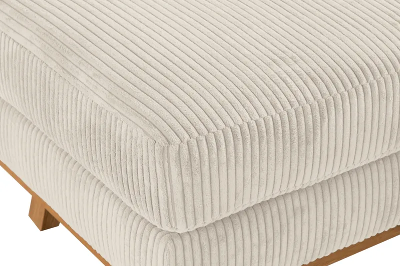 Copenhagen Fotpall Manchester - Beige - Möbler - Fåtölj & stolar - Pall & puff - Fotpallar