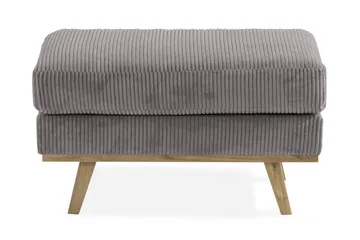 Copenhagen Fotpall Manchester - Grå - Möbler - Fåtölj & stolar - Pall & puff - Fotpallar