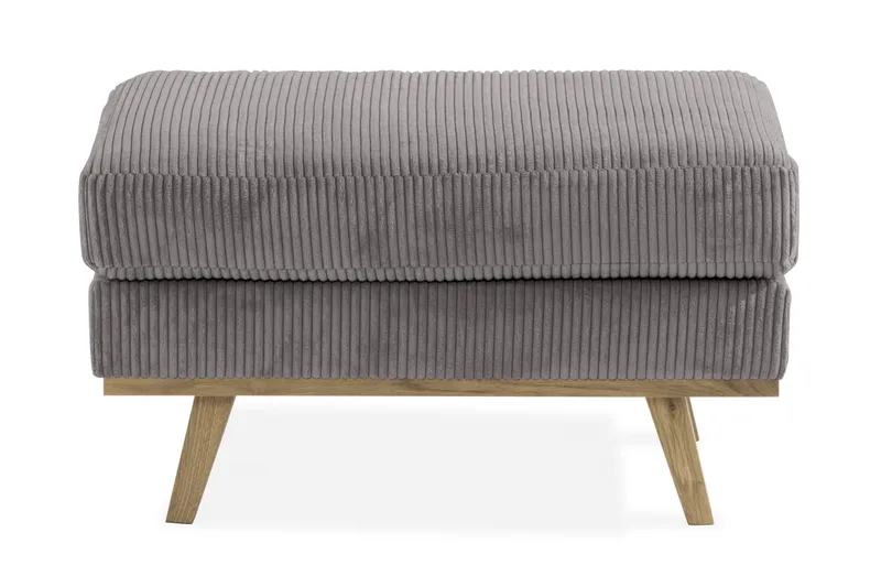 Copenhagen Fotpall Manchester - Grå - Möbler - Fåtölj & stolar - Pall & puff - Fotpallar