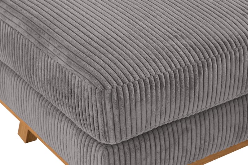 Copenhagen Fotpall Manchester - Grå - Möbler - Fåtölj & stolar - Pall & puff - Fotpallar