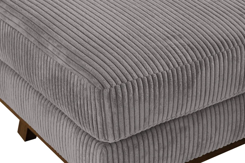 Copenhagen Fotpall Manchester - Grå - Möbler - Fåtölj & stolar - Pall & puff - Fotpallar