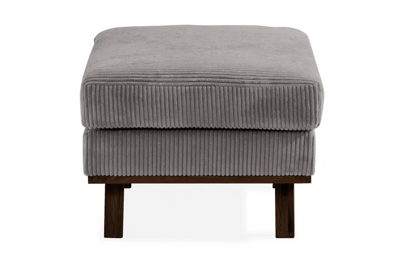 Copenhagen Fotpall Manchester - Grå - Möbler - Fåtölj & stolar - Pall & puff - Fotpallar