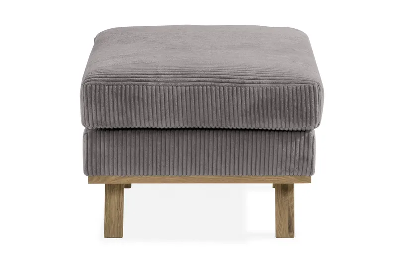 Copenhagen Fotpall Manchester - Grå - Möbler - Fåtölj & stolar - Pall & puff - Fotpallar