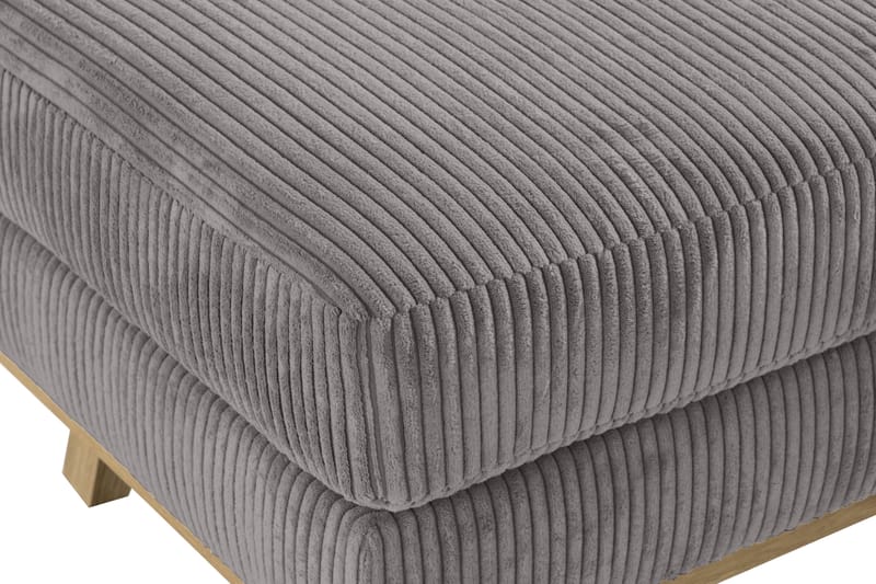 Copenhagen Fotpall Manchester - Grå - Möbler - Fåtölj & stolar - Pall & puff - Fotpallar