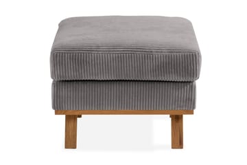 Copenhagen Fotpall Manchester - Grå - Möbler - Fåtölj & stolar - Pall & puff - Fotpallar