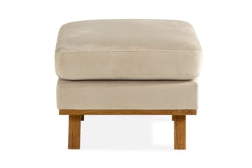 Copenhagen Fotpall Sammet - Beige - Möbler - Fåtölj & stolar - Pall & puff - Fotpallar