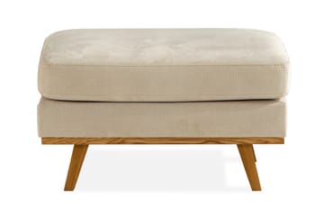 Copenhagen Fotpall Sammet - Beige - Möbler - Fåtölj & stolar - Pall & puff - Fotpallar