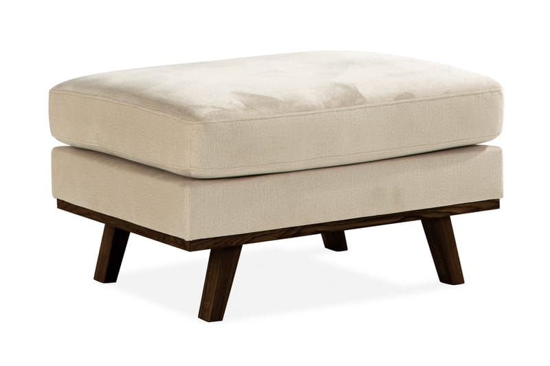 Copenhagen Fotpall Sammet - Beige - Möbler - Fåtölj & stolar - Pall & puff - Fotpallar