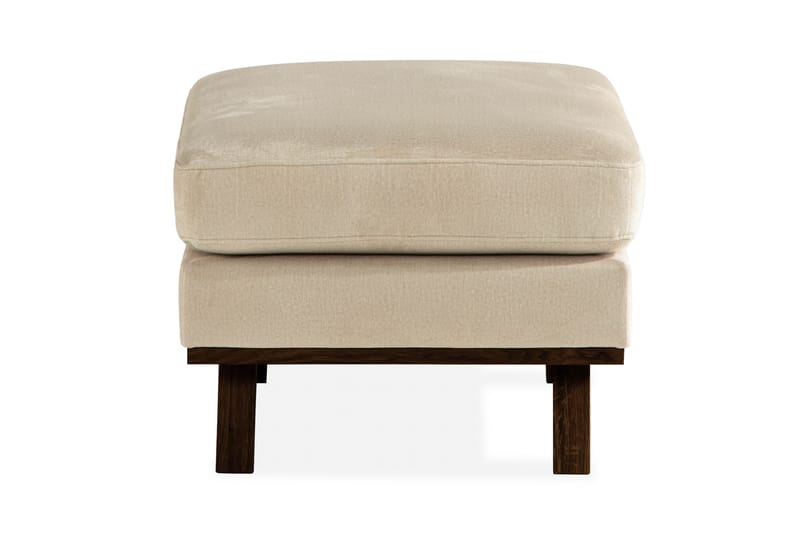 Copenhagen Fotpall Sammet - Beige - Möbler - Fåtölj & stolar - Pall & puff - Fotpallar