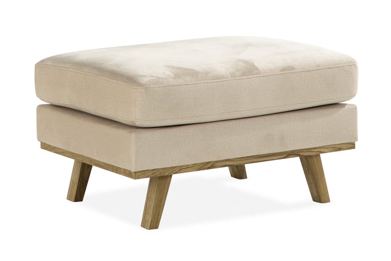 Copenhagen Fotpall Sammet - Beige - Möbler - Fåtölj & stolar - Pall & puff - Fotpallar