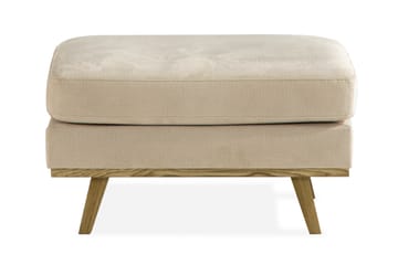 Copenhagen Fotpall Sammet - Beige - Möbler - Fåtölj & stolar - Pall & puff - Fotpallar
