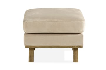 Copenhagen Fotpall Sammet - Beige - Möbler - Fåtölj & stolar - Pall & puff - Fotpallar