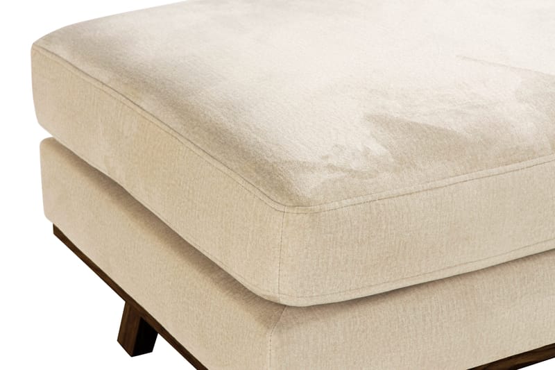 Copenhagen Fotpall Sammet - Beige - Möbler - Fåtölj & stolar - Pall & puff - Fotpallar
