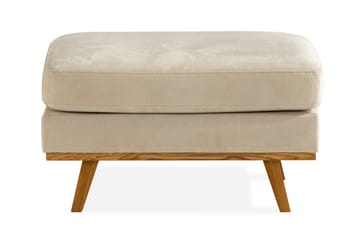 Copenhagen Fotpall Sammet - Beige - Möbler - Fåtölj & stolar - Pall & puff - Fotpallar