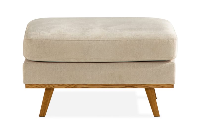 Copenhagen Fotpall Sammet - Beige - Möbler - Fåtölj & stolar - Pall & puff - Fotpallar