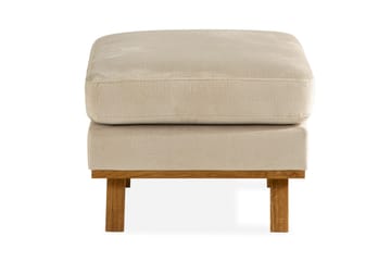 Copenhagen Fotpall Sammet - Beige - Möbler - Fåtölj & stolar - Pall & puff - Fotpallar